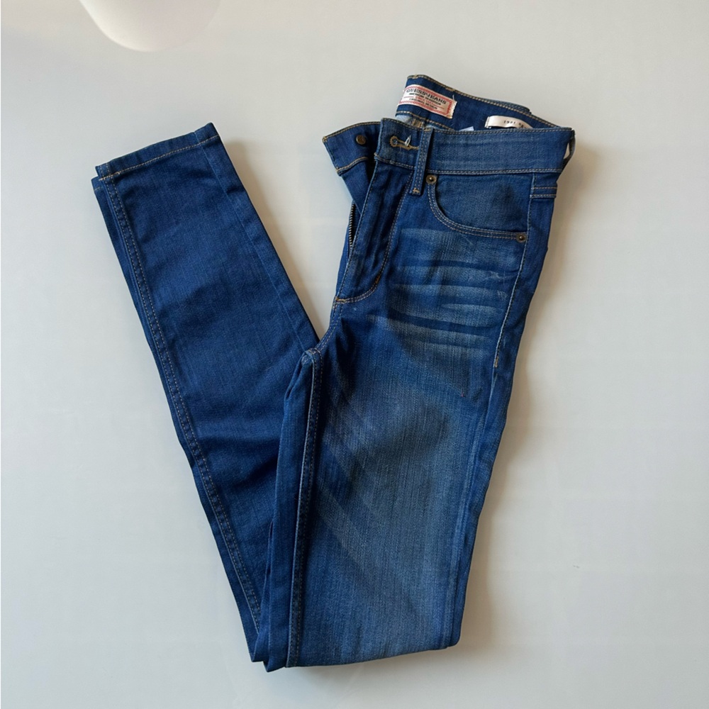 Guess Women's Dark Blue Skinny Jeans